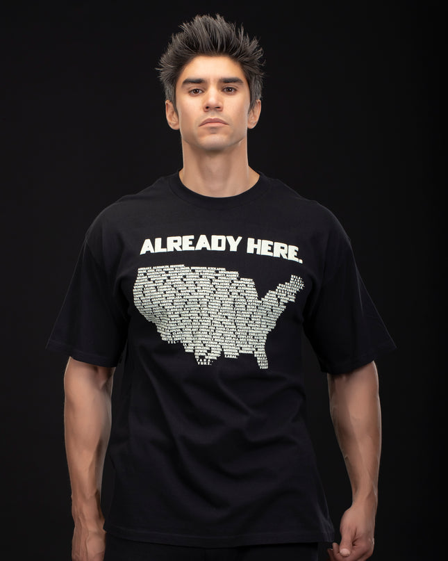 Already Here Black T-Shirt