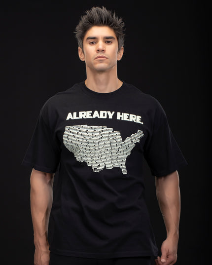 Already Here Black T-Shirt