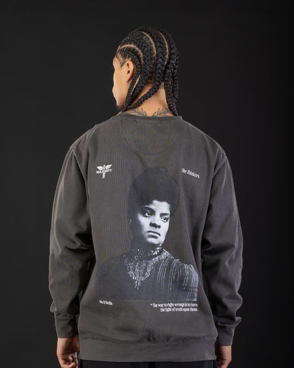 Ida B. Wells Premium Vintage Black Sweatshirt