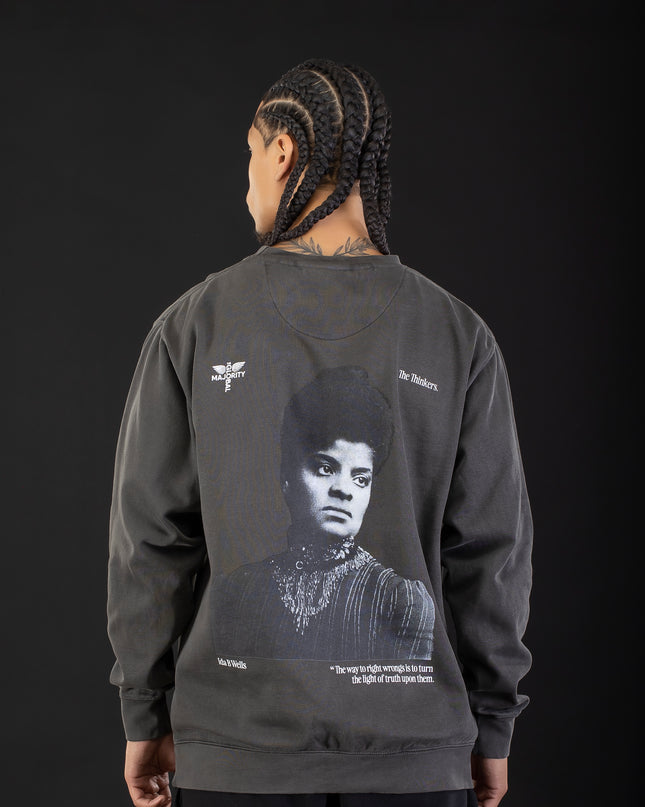 Ida B. Wells Premium Vintage Black Sweatshirt