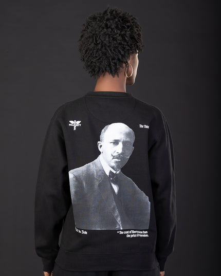 W.E.B. DuBois Premium Black Sweatshirt