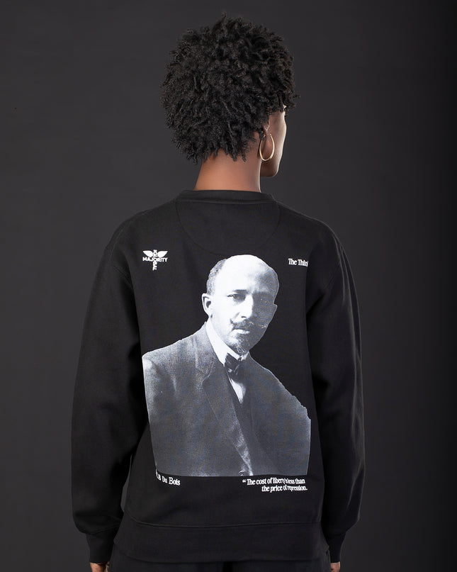 W.E.B. DuBois Premium Black Sweatshirt