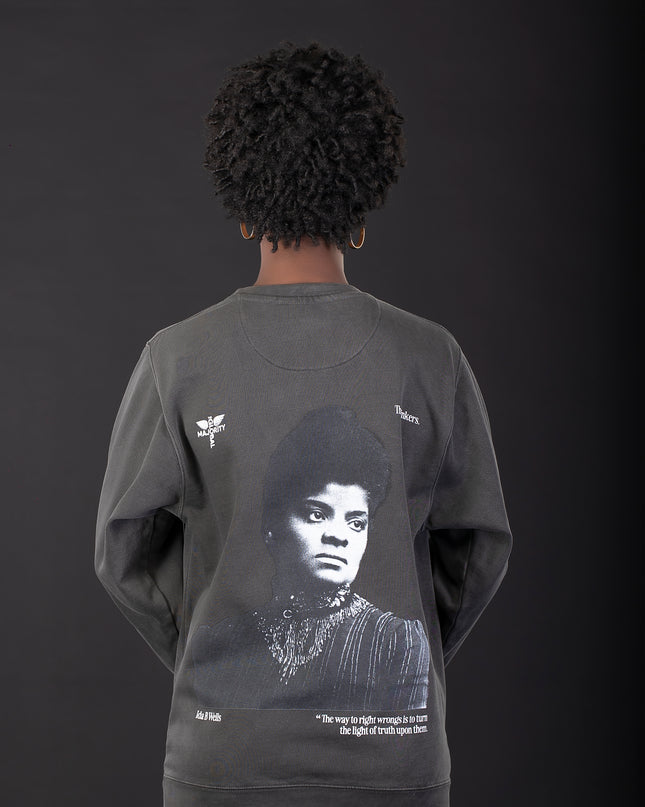 Ida B. Wells Premium Vintage Black Sweatshirt