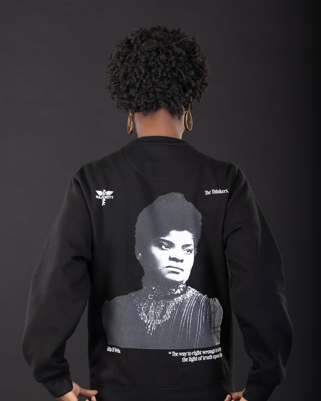 Ida B. Wells Premium Black Sweatshirt