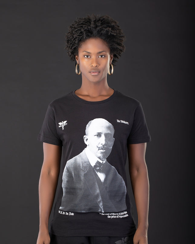 W.E.B DuBois Premium Black Short Sleeve Tee