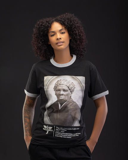 Premium Harriet Tubman Black Ringer T-Shirt