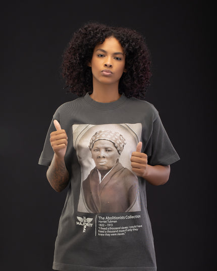 Premium Harriet Tubman Heavy Vintage Black T-Shirt