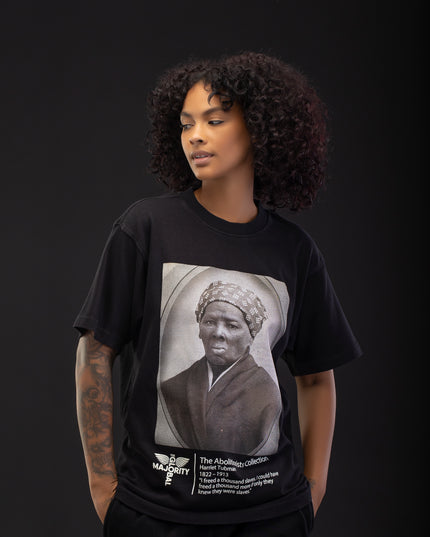Premium Harriet Tubman Heavy Black T-Shirt