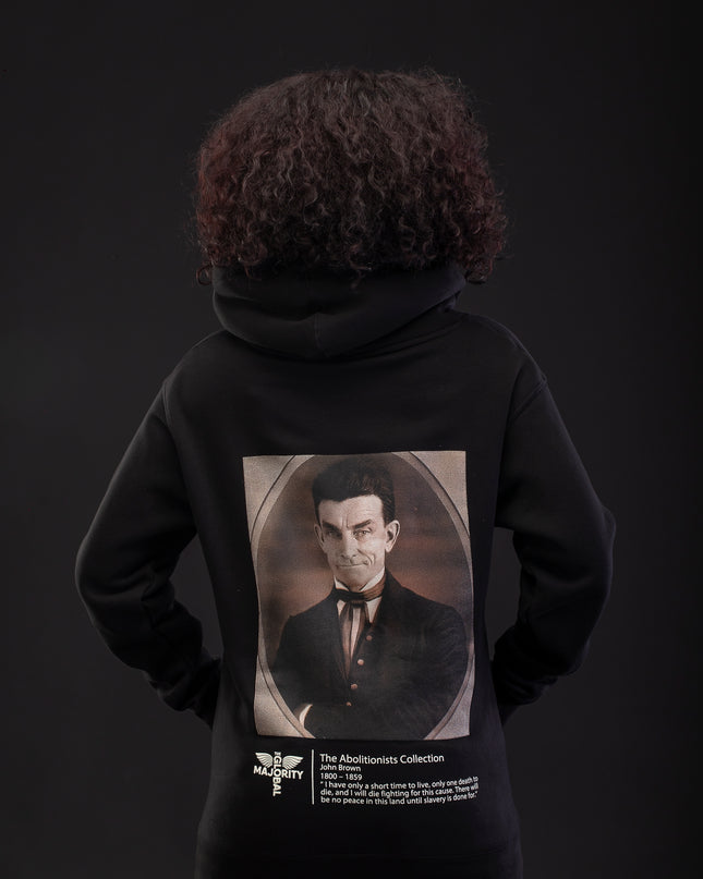Premium John Brown Black Heavy Hoodie