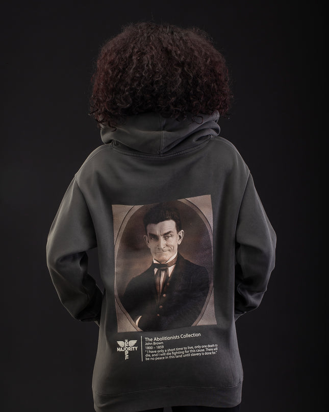 Premium John Brown Vintage Black Heavy Hoodie
