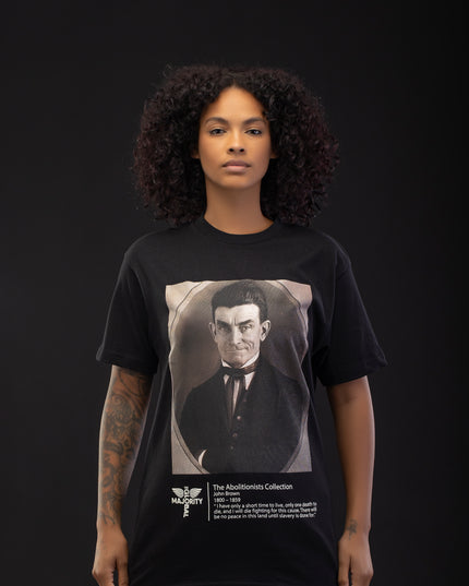 Premium John Brown Heavy Black T-Shirt