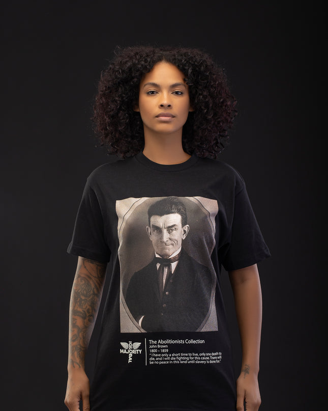 Premium John Brown Heavy Black T-Shirt