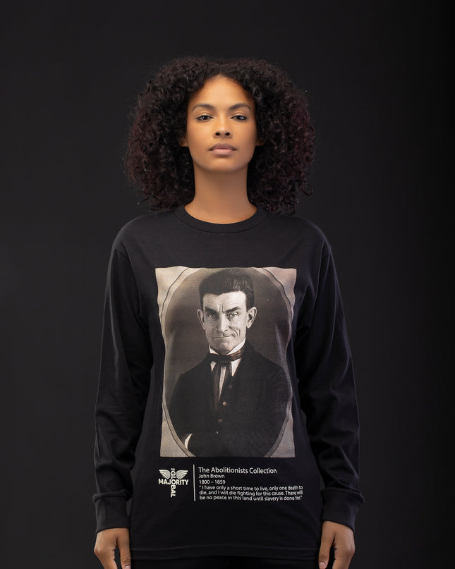 Premium John Brown Black LS T-Shirt