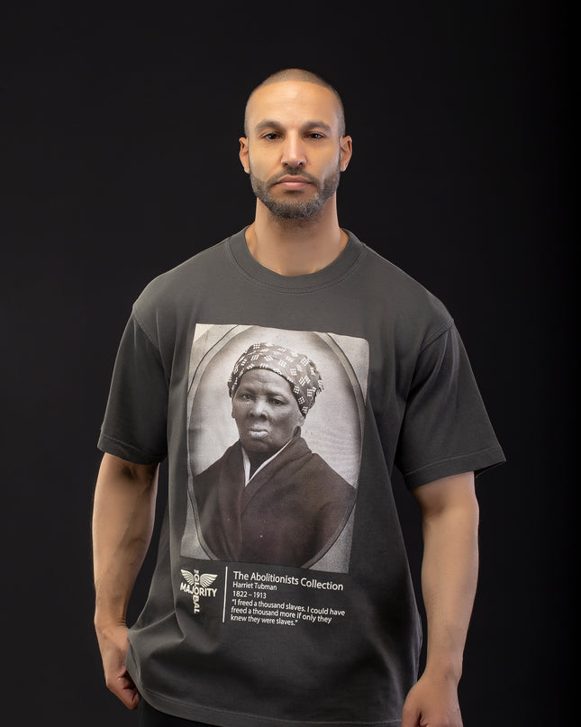 Premium Harriet Tubman Heavy Vintage Black T-Shirt
