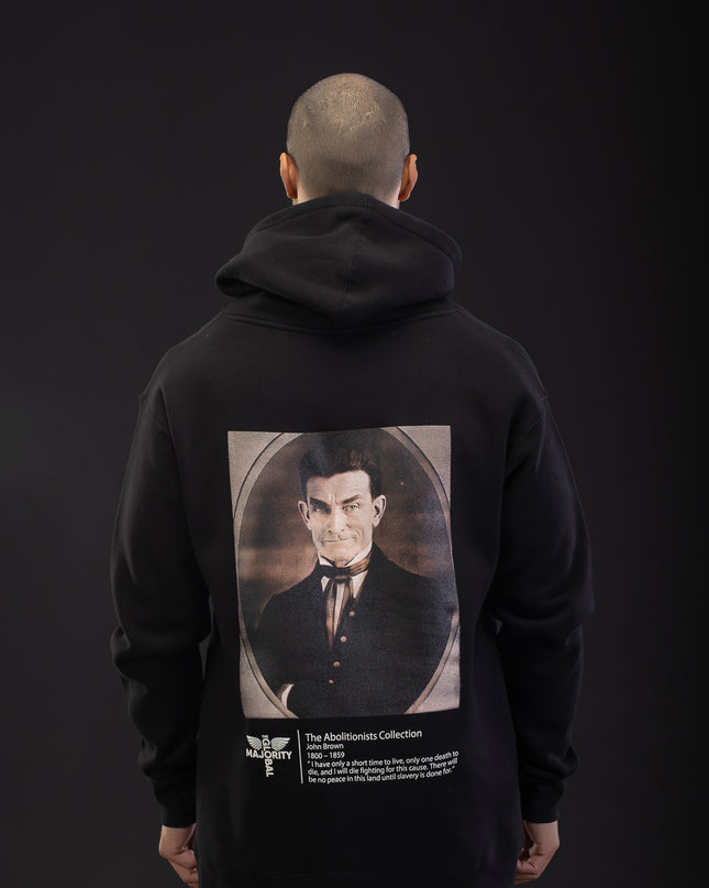 Premium John Brown Black Heavy Hoodie