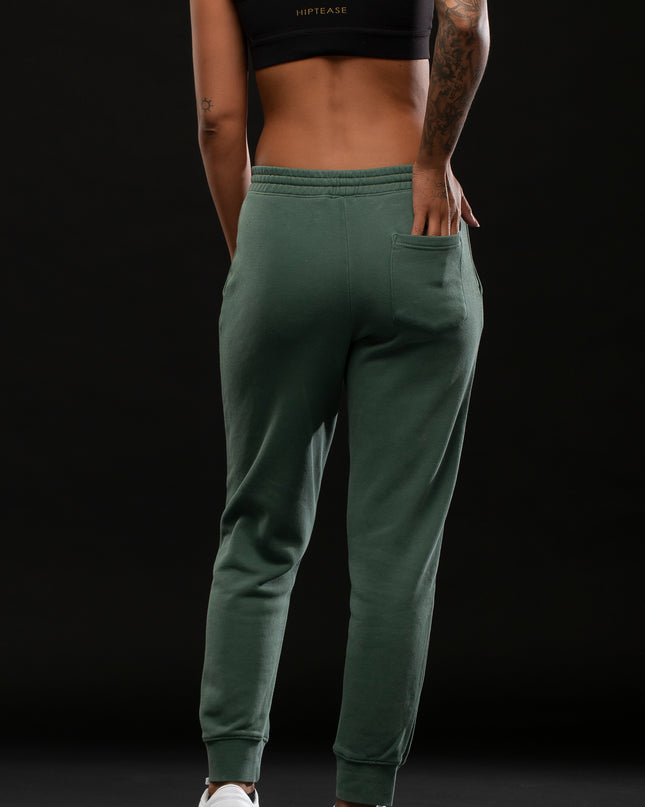 STAY READY x TGM LOGO PIGMENT WASH JOGGERS GREEN