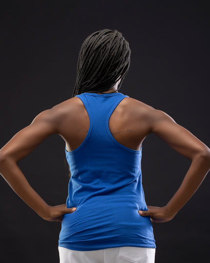 Women's Racerback Royal Blue Tank