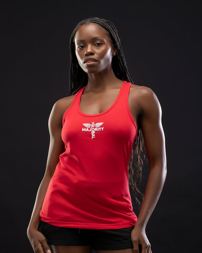 Women's Racerback Red Tank