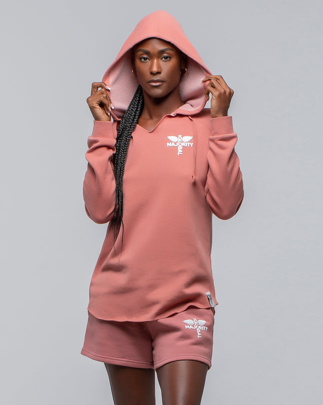 Women’s TGM Logo Cotton Blend Summer Rose Hoodie