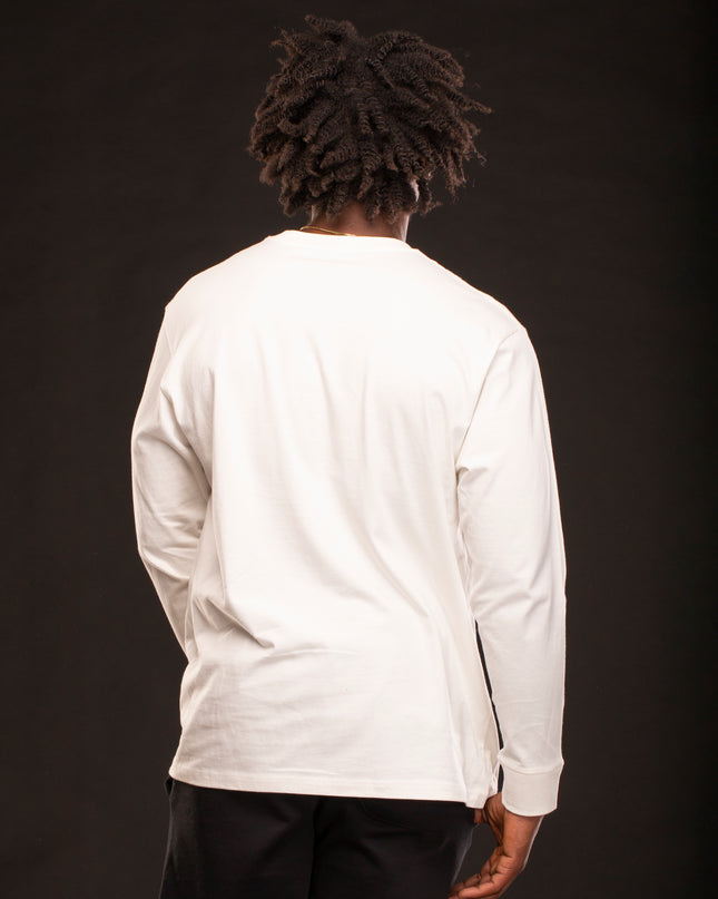 PREMIUM MARCUS GARVEY LS T-SHIRT OFF-WHITE