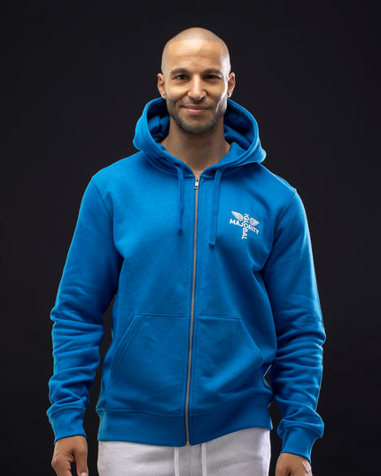 Summer Collection Royal Blue Zip Hoodie