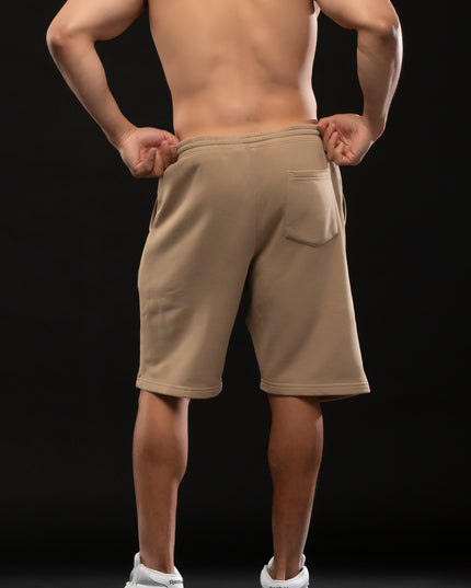 STAY READY x TGM LOGO PIGMENT WASH SHORTS SAND