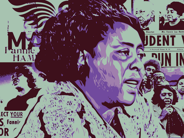 THE GLOBAL MAJORITY x FANNIE LOU HAMER "FLH" LIMITED EDITION PRINT