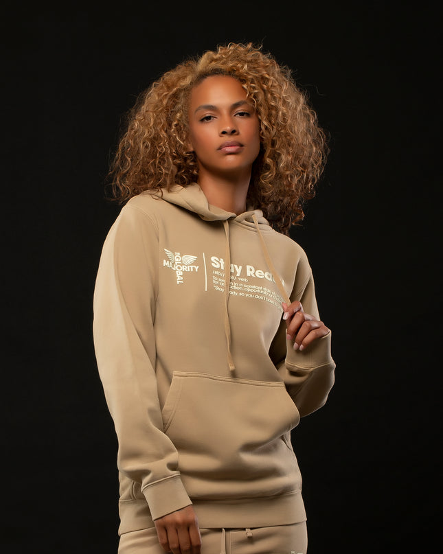 STAY READY PIGMENT WASH HOODIE SAND