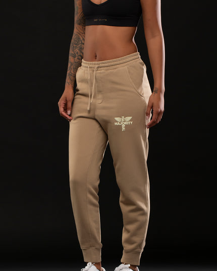 STAY READY x TGM LOGO PIGMENT WASH JOGGERS SAND