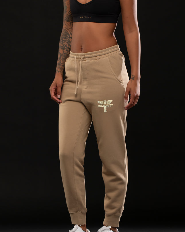 STAY READY x TGM LOGO PIGMENT WASH JOGGERS SAND