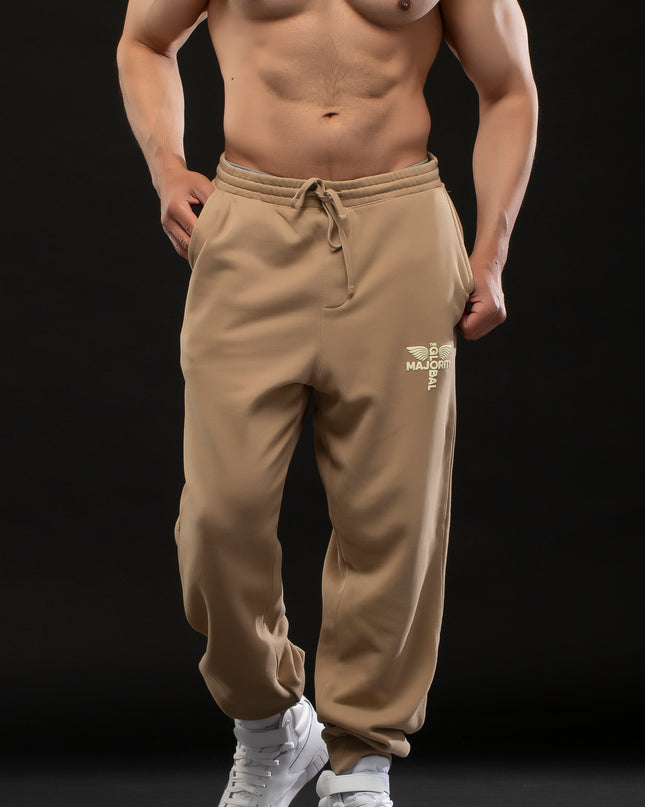 STAY READY x TGM LOGO PIGMENT WASH JOGGERS SAND