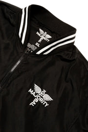 Logo-Embroidered Bomber Jacket