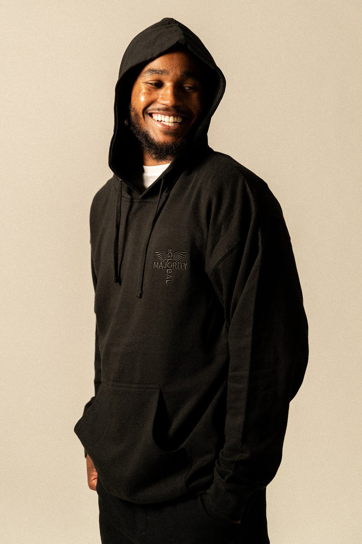 Tonal Logo-Embroidered Hoodie