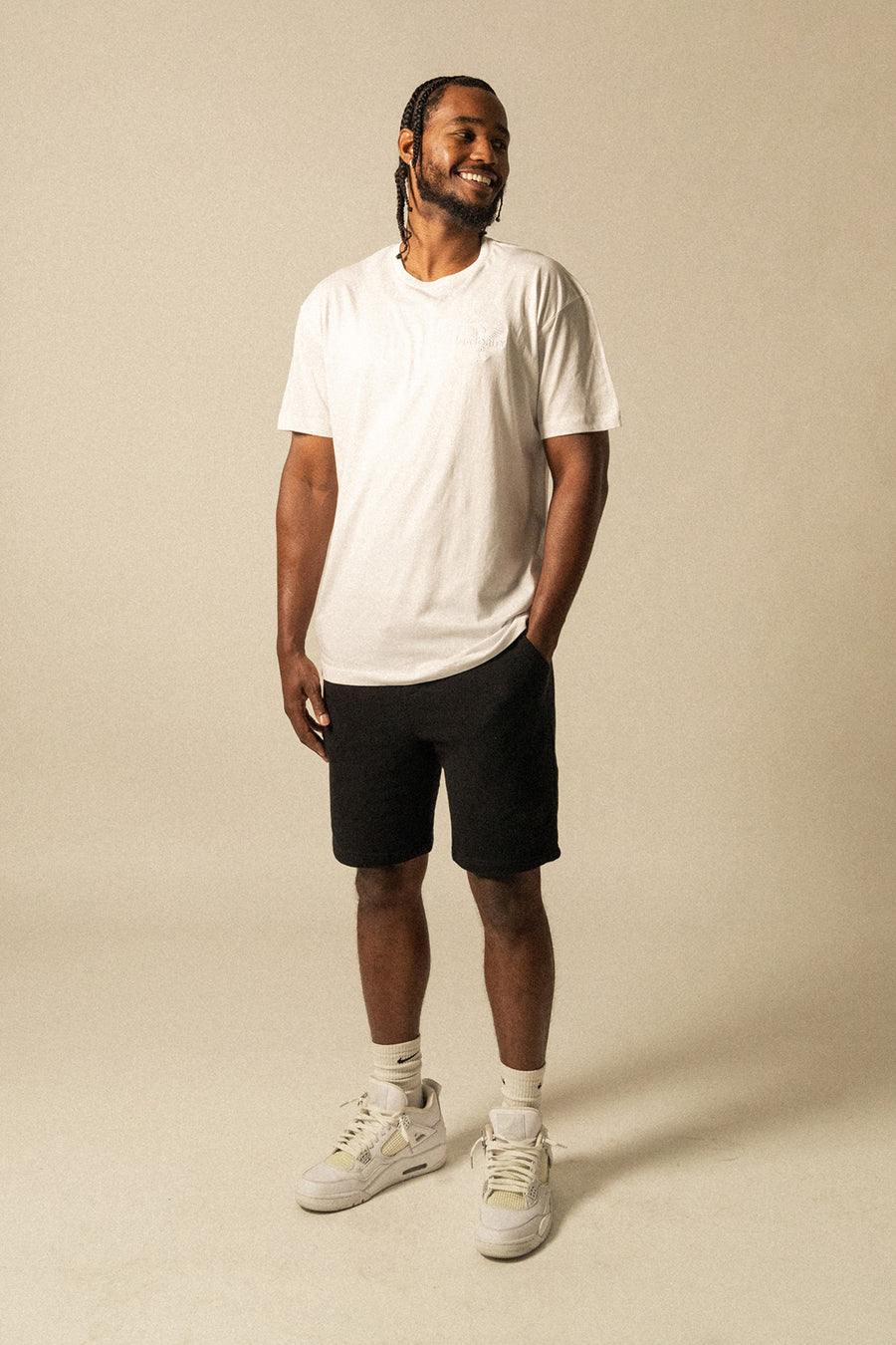 Tonal Logo-Embroidered Shorts