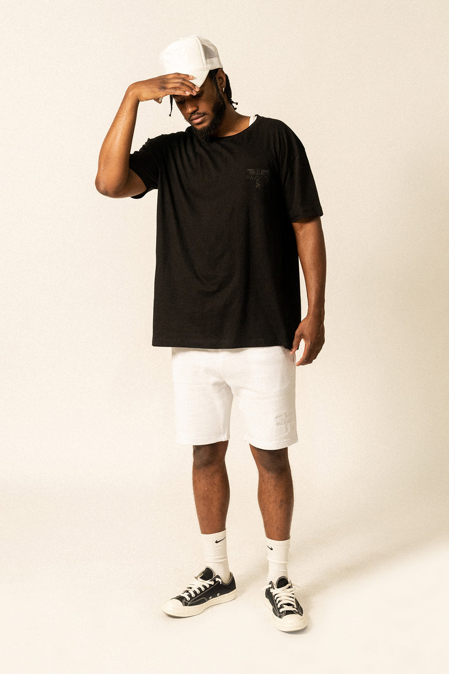 Tonal Logo-Embroidered Tees