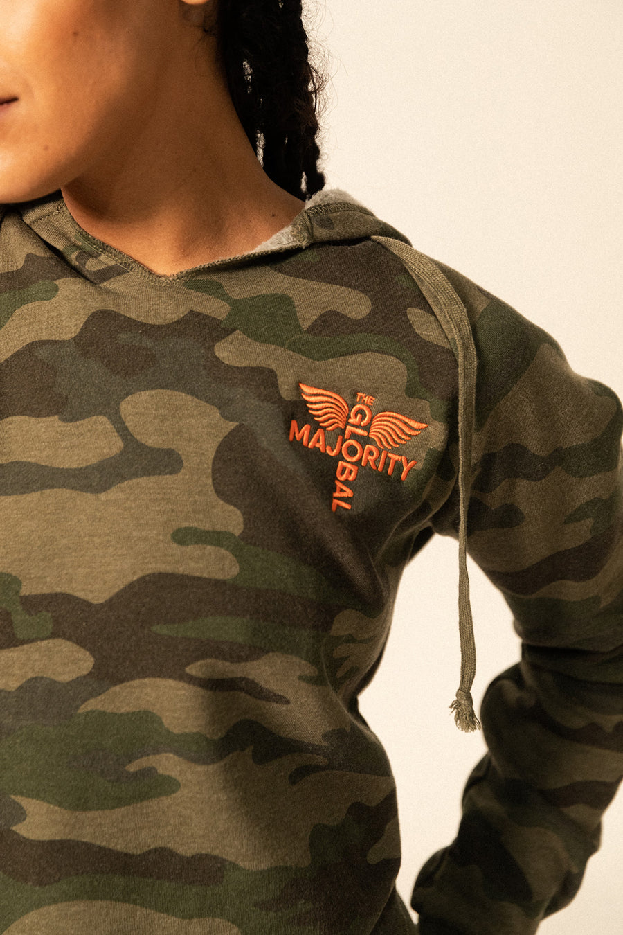 Women’s Summer Wash Logo-Embroidered Hoodie