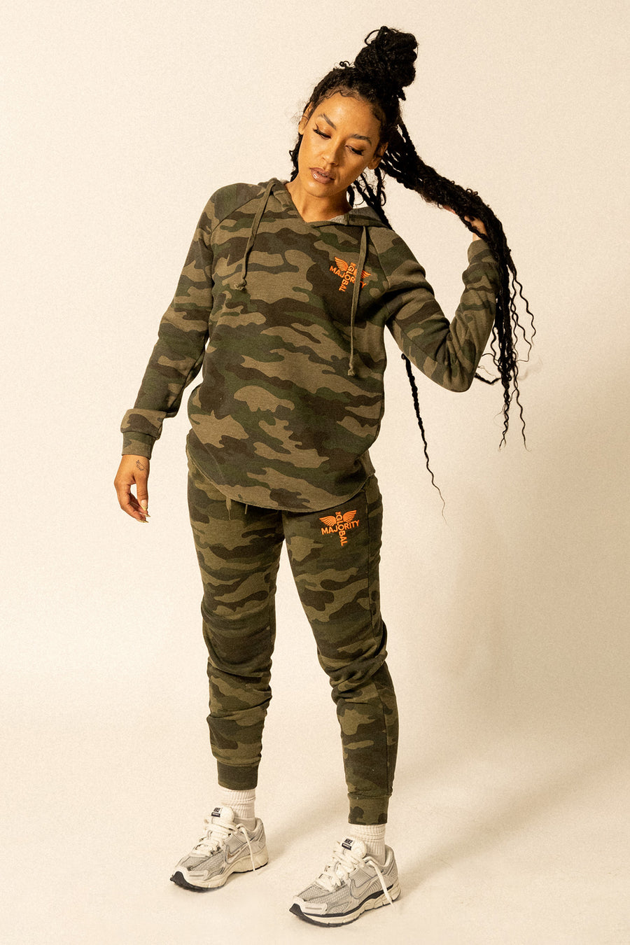 Women’s Summer Wash Logo-Embroidered Hoodie