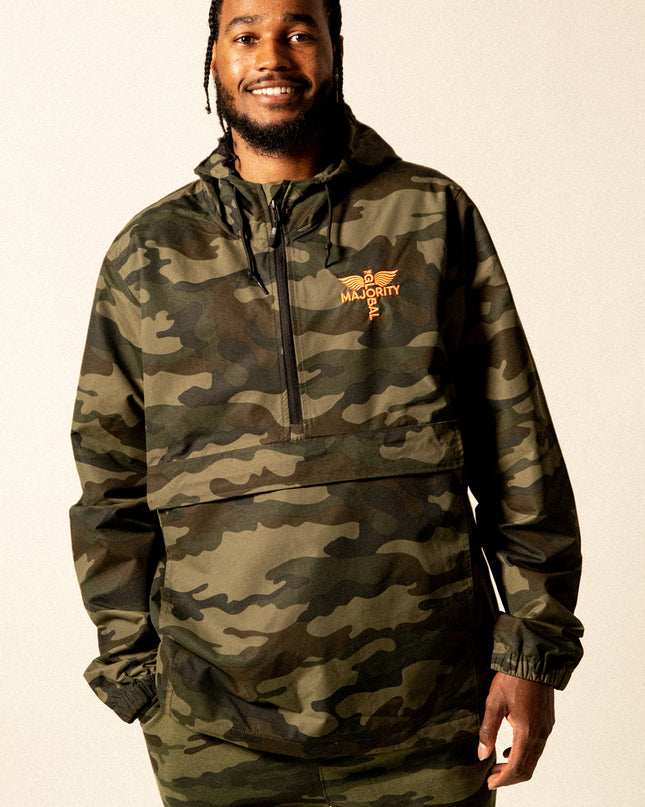 Summer Collection Camo Anorak Jacket