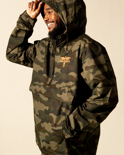 Summer Collection Camo Anorak Jacket