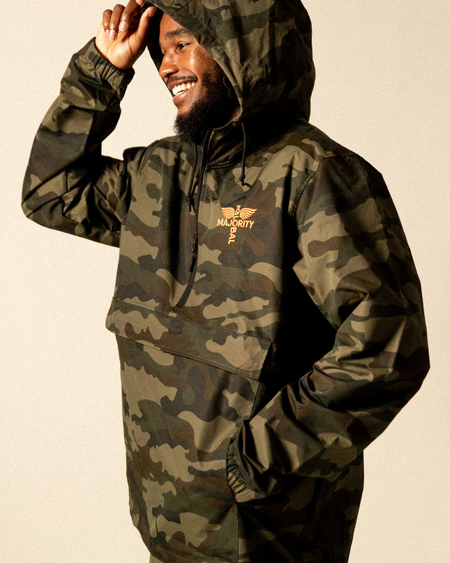 Summer Collection Camo Anorak Jacket