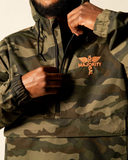Summer Collection Camo Anorak Jacket