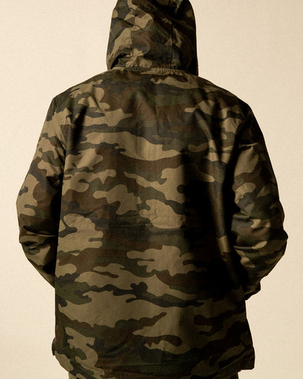 Summer Collection Camo Anorak Jacket