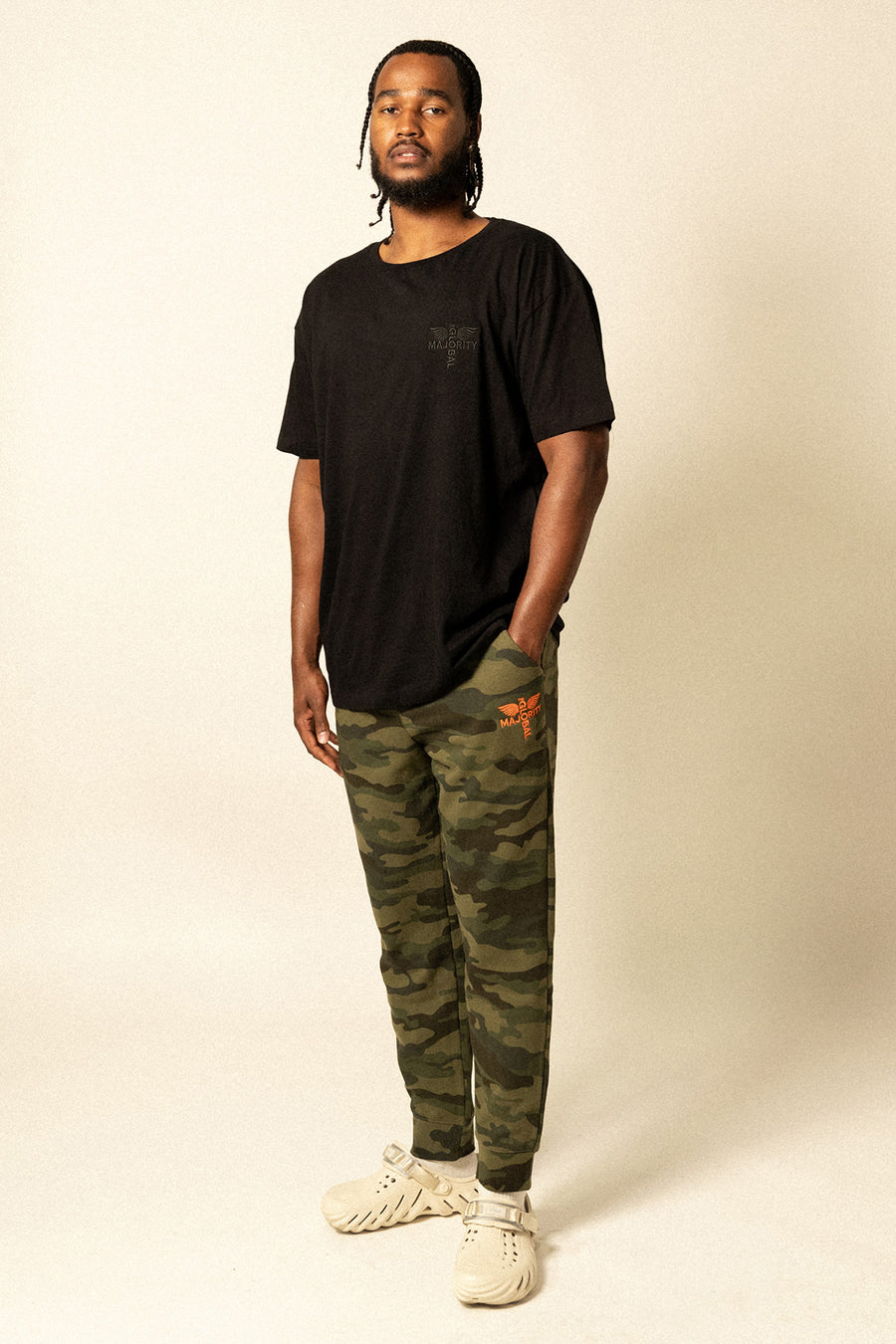 Tonal Logo-Embroidered Joggers