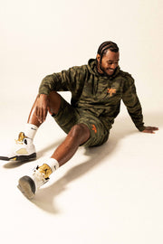 Tonal Logo-Embroidered Shorts