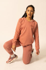Women’s Summer Wash Logo-Embroidered Hoodie