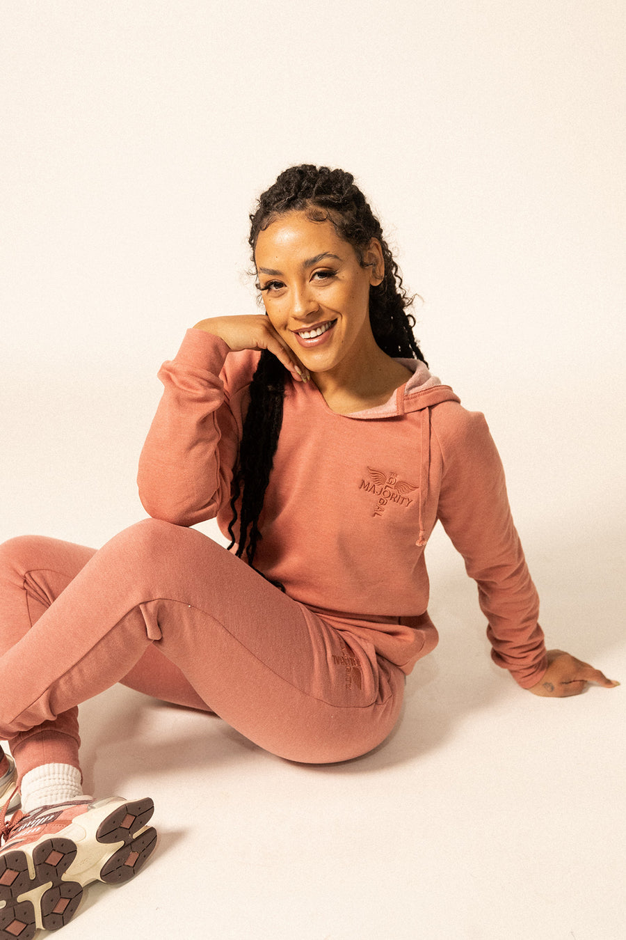 Women’s Summer Wash Logo-Embroidered Hoodie