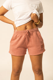 Women’s Summer Wash Logo-Embroidered Shorts