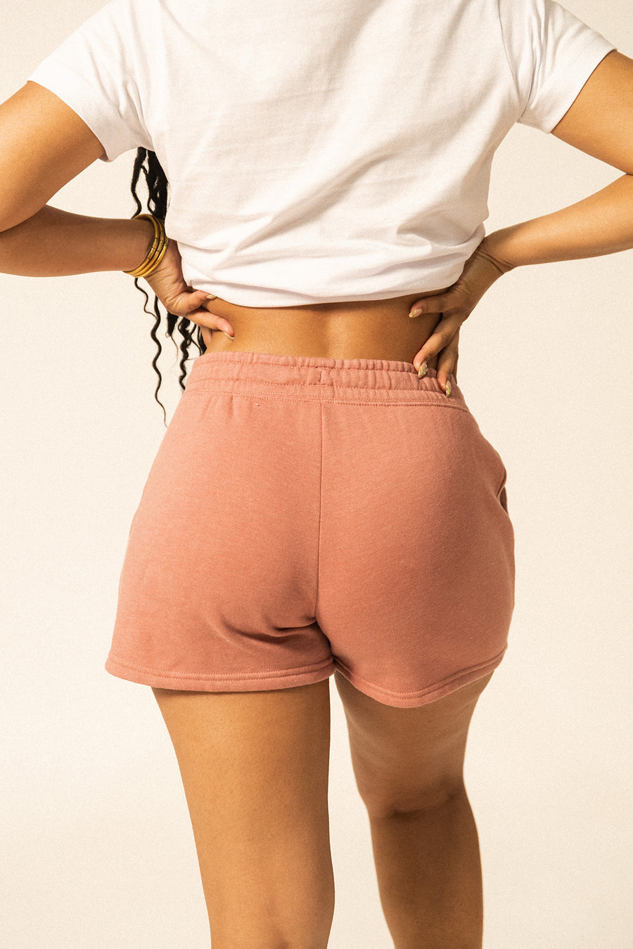 Women’s Summer Wash Logo-Embroidered Shorts