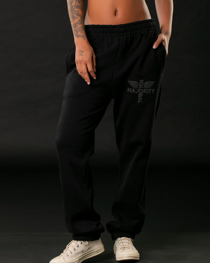 Black-On-Black x TGM Logo Sweatpants