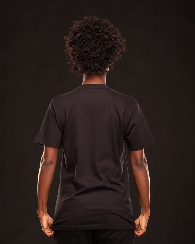 PREMIUM MARCUS GARVEY SS T-SHIRT BLACK